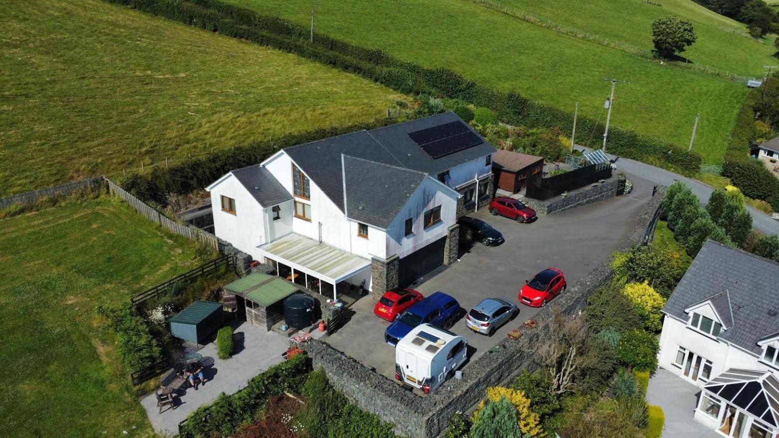 Bed and Breakfast Y Grange Llanfihangel-y-Creuddyn Exterior foto